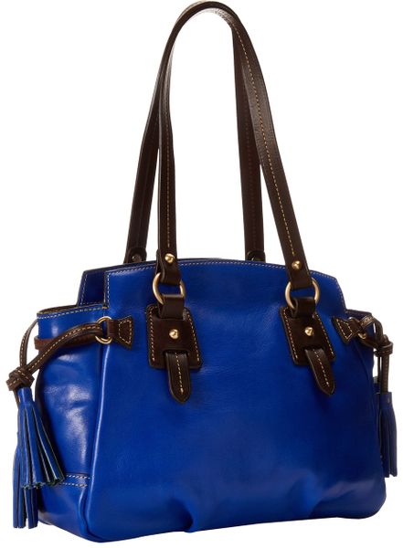 Dooney & Bourke Toledo New Colors Winged Small Shopper in Blue (Royal ...