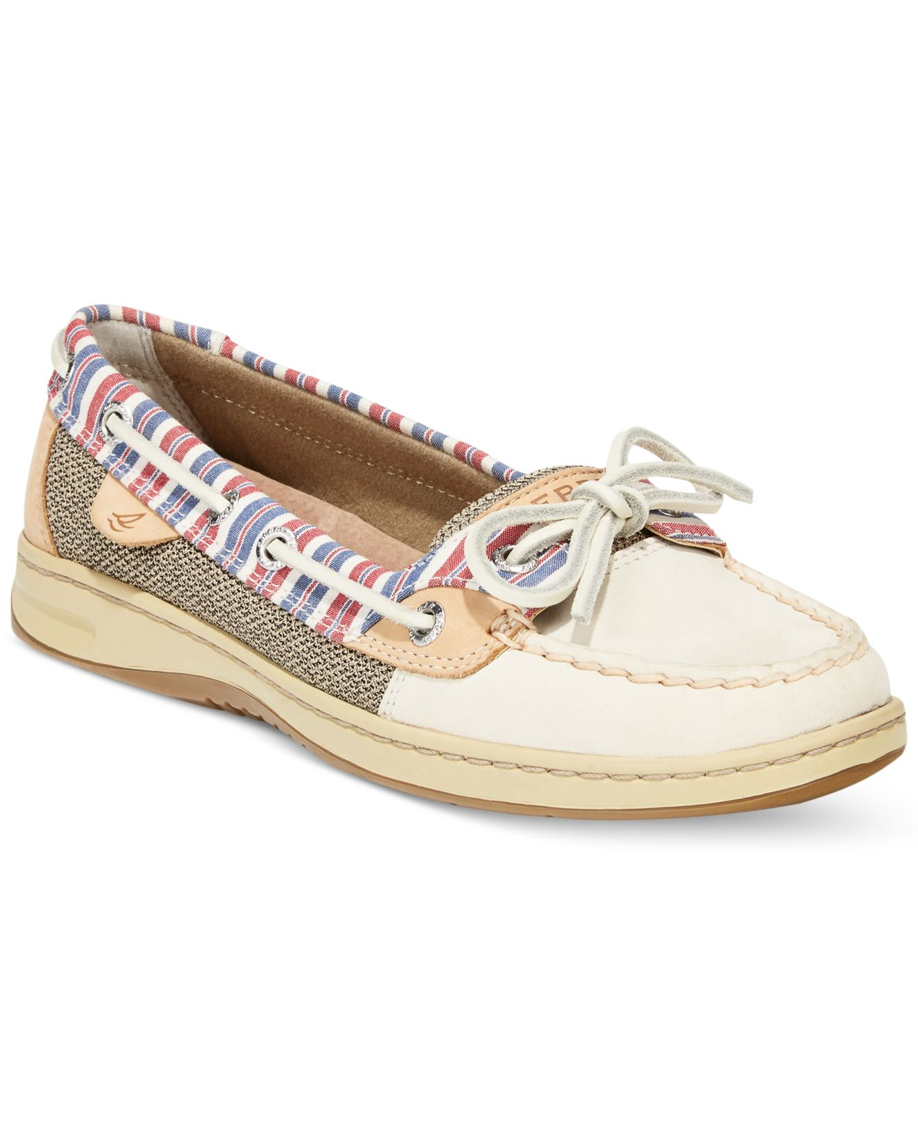 Sperry top-sider Sperry Women'S Angelfish Ribbon Stripe Boat Shoes in ...