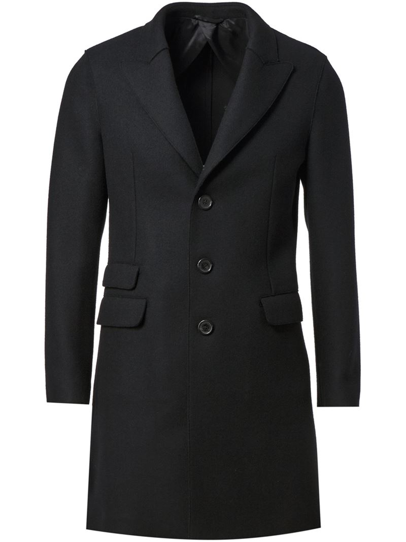 Lyst - Neil Barrett Classic Evening Coat in Black for Men