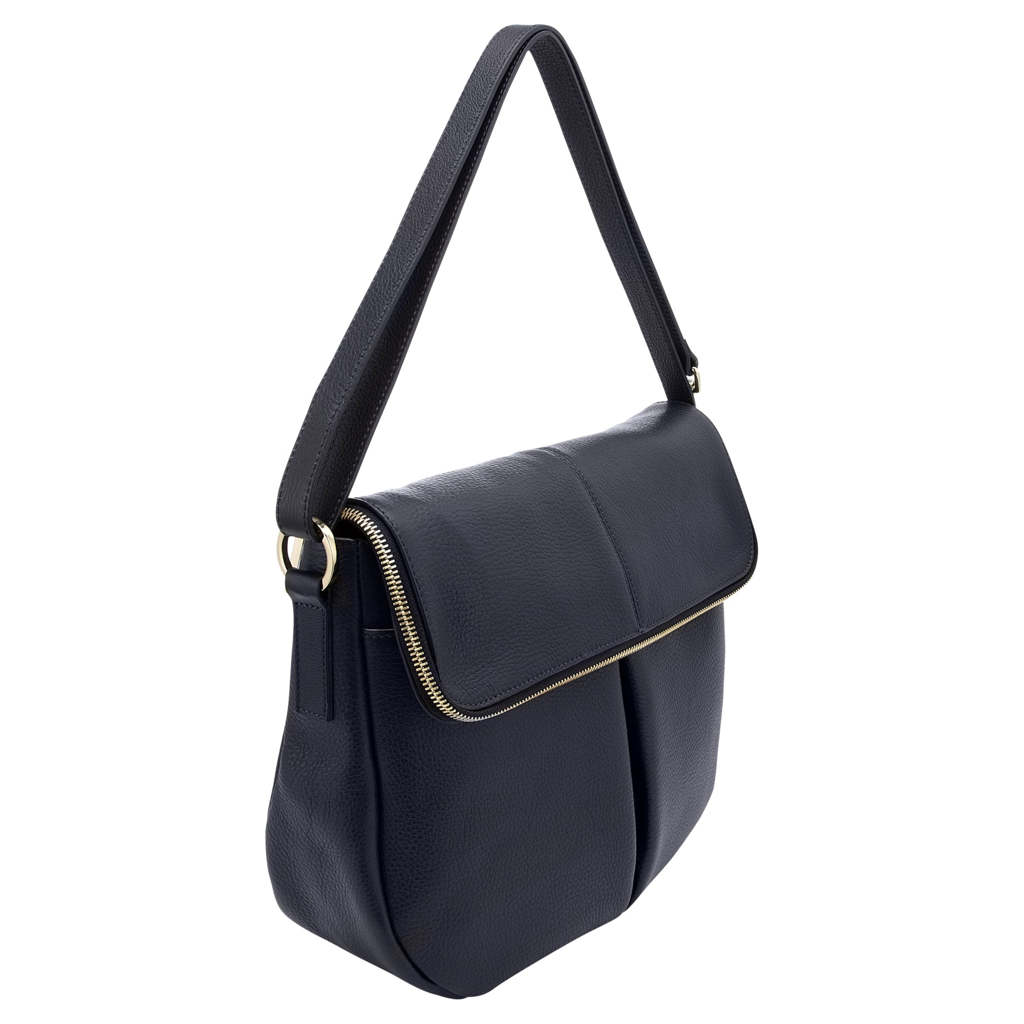 Whistles Duffy Zip Satchel Handbag In Blue Lyst