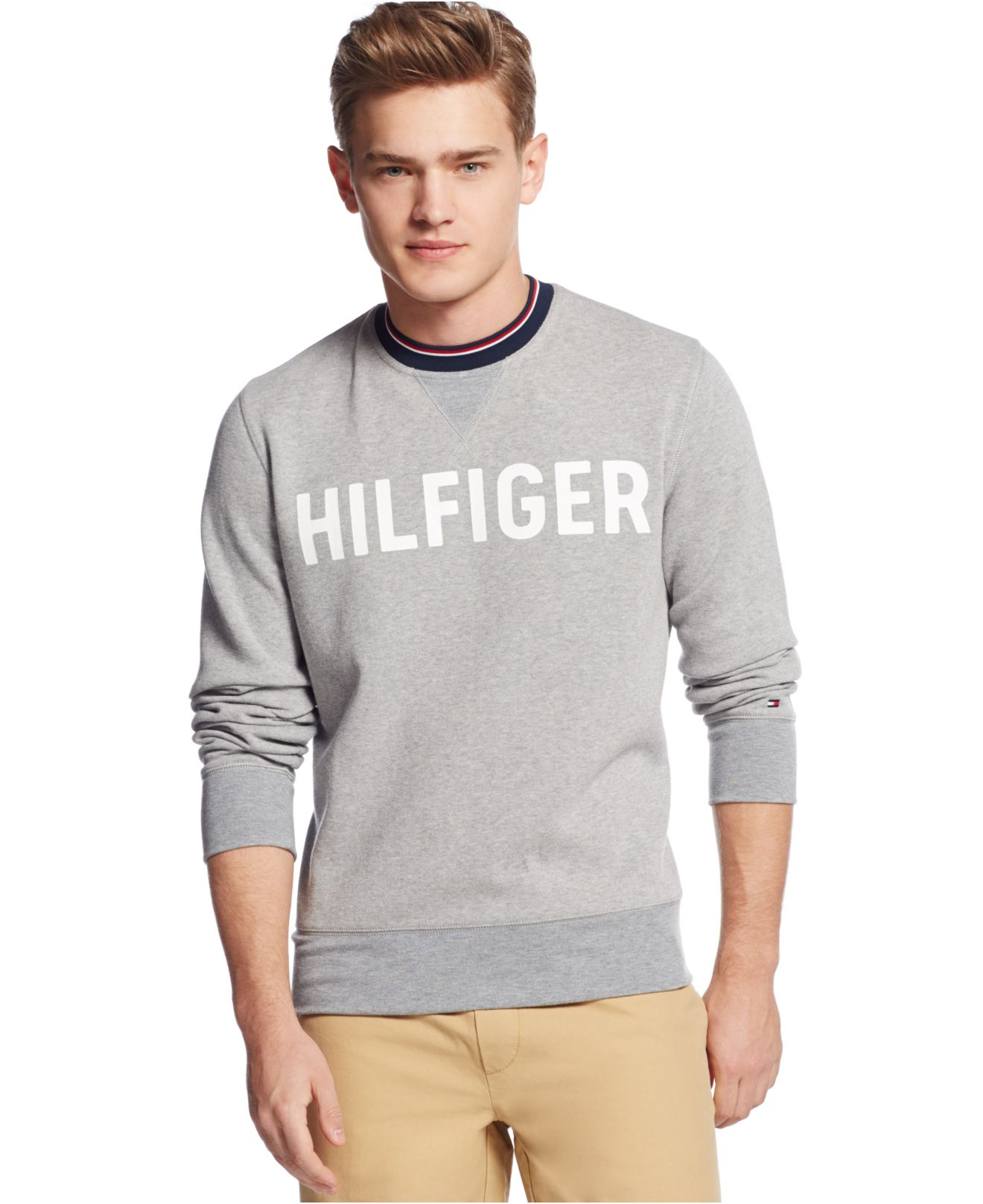 Download Lyst - Tommy Hilfiger Campaign Crew-neck Sweatshirt in ...