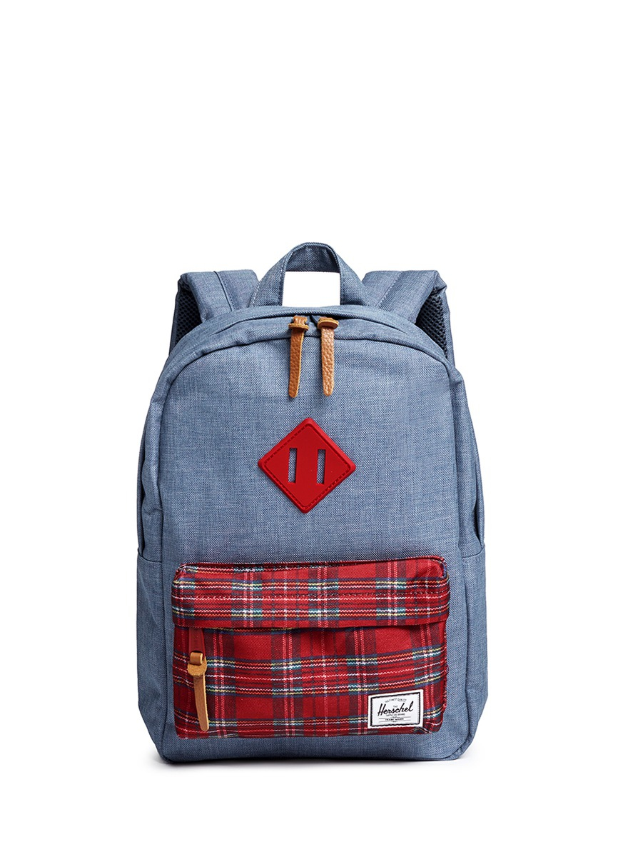 Herschel Supply Co. 'heritage' Tartan Print Kids Backpack ...