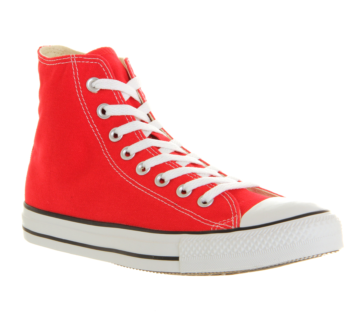 Converse All Star Hi in Red for Men | Lyst