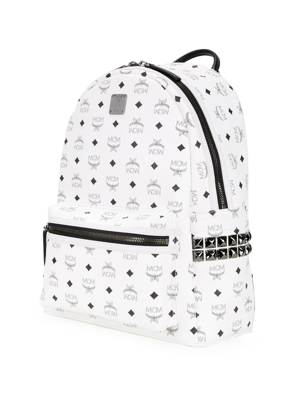 Lyst - Mcm Large &#39;stark&#39; Backpack in White