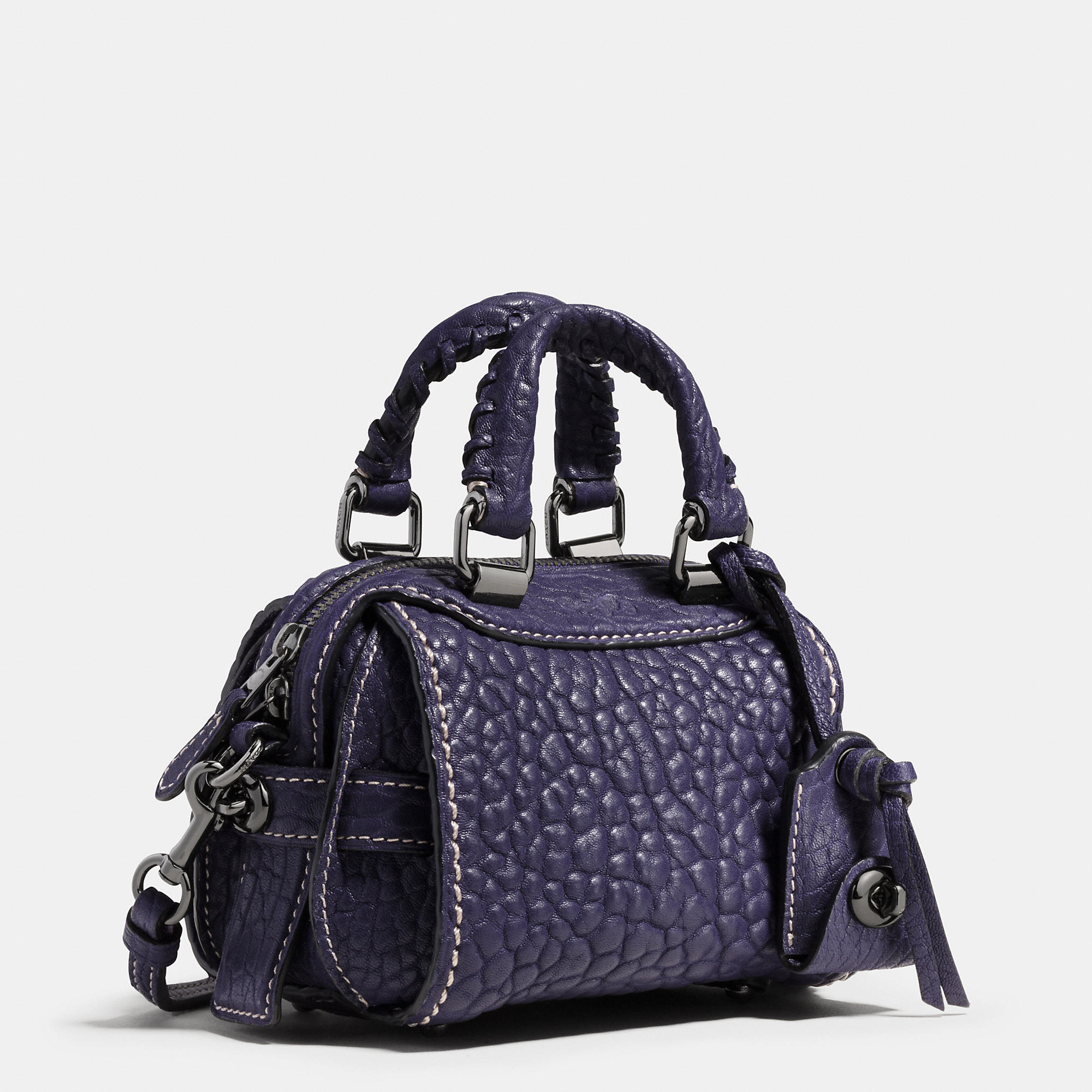 Lyst - Coach Ace Satchel 14 In Glovetanned Nappa Leather in Blue