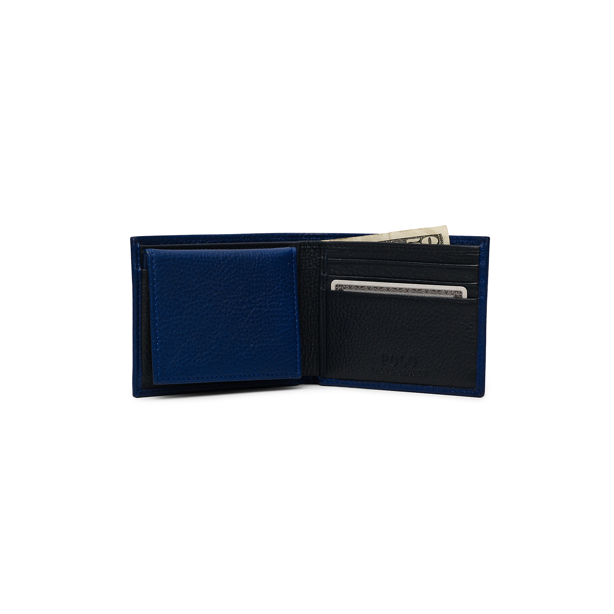 ralph lauren wallet blue