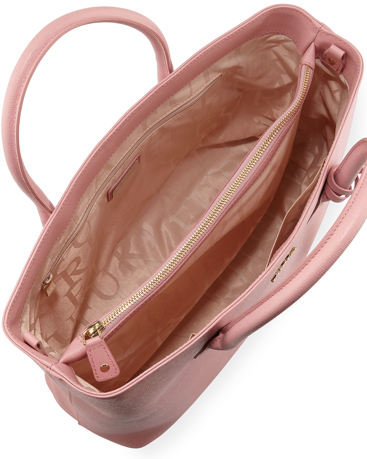 Lyst Furla Josi Medium Leather Tote Bag in Pink