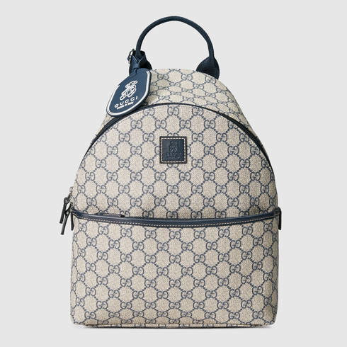 Lyst - Gucci Children&#39;s Gg Supreme Backpack in Natural