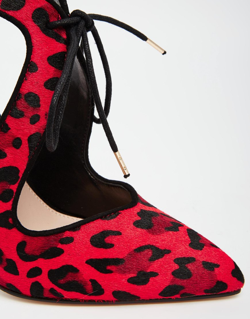 carvela leopard print shoes