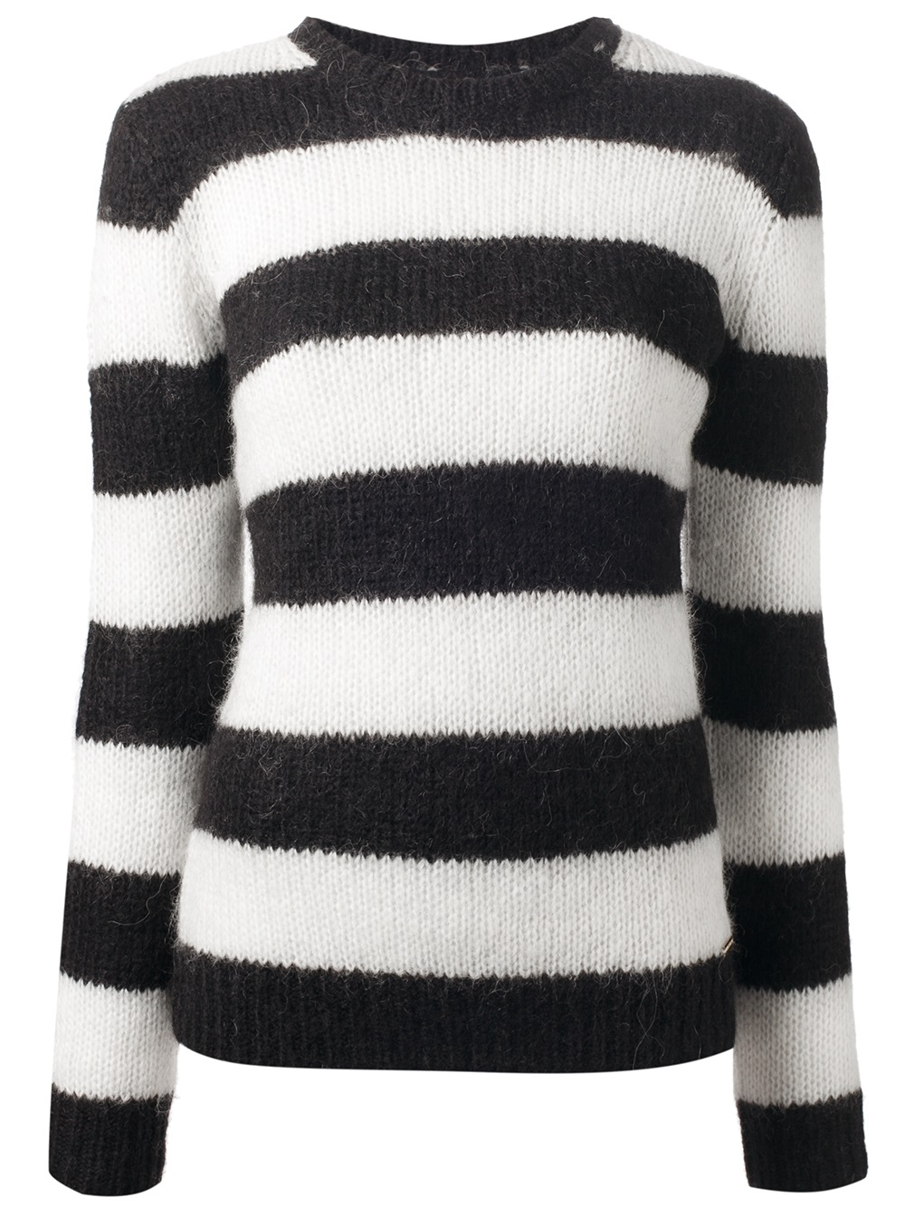 Lyst - Michael Michael Kors Michael Michael Kors Striped Sweater in White
