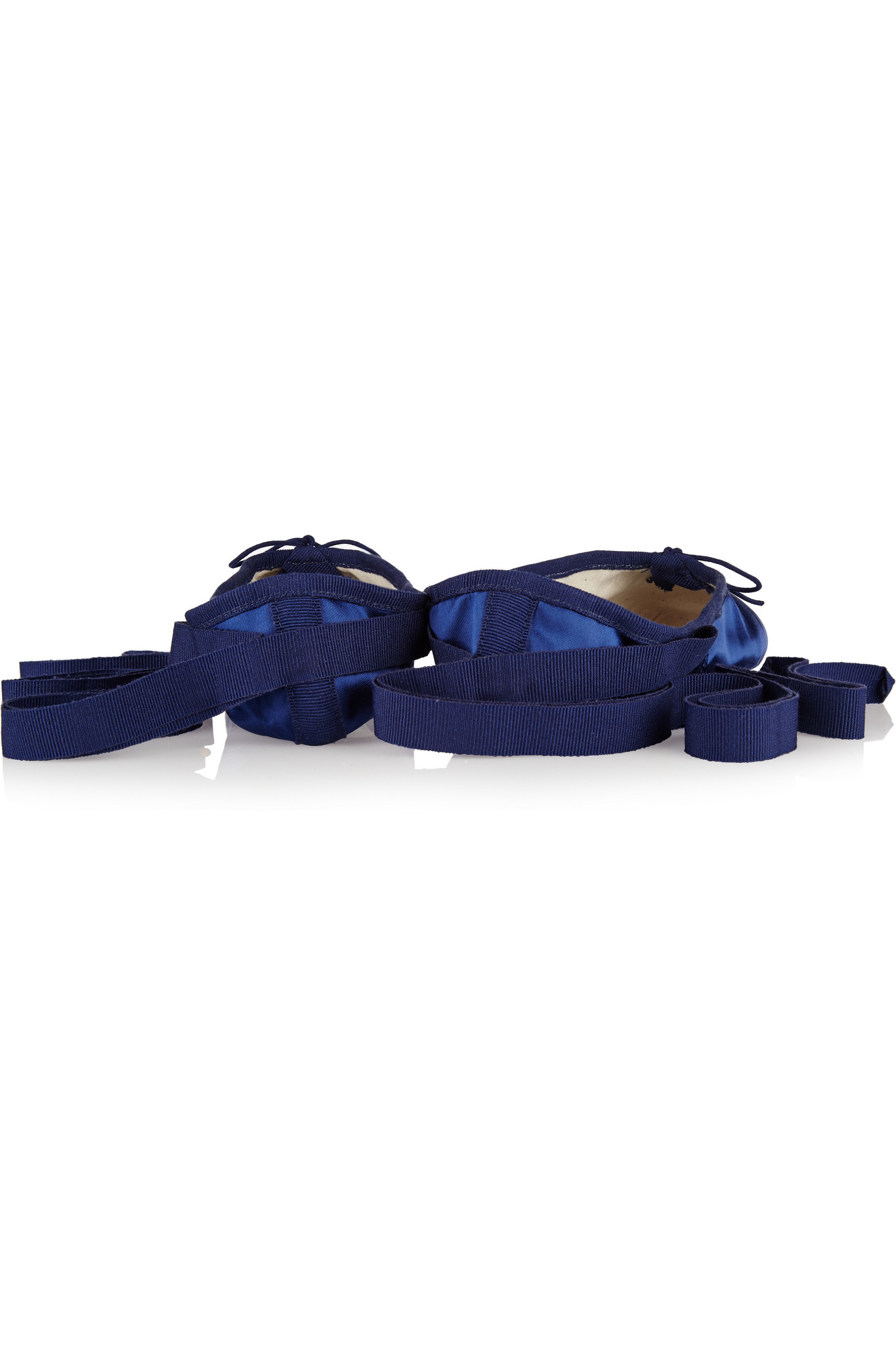 blue ballet slippers