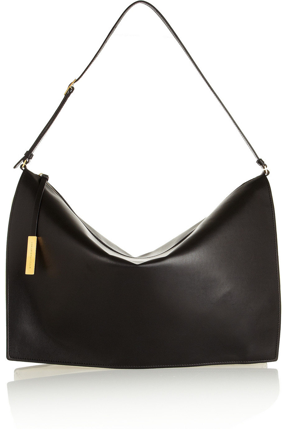 Lyst - Stella Mccartney Beckett Faux Leather and Canvas Shoulder Bag in ...