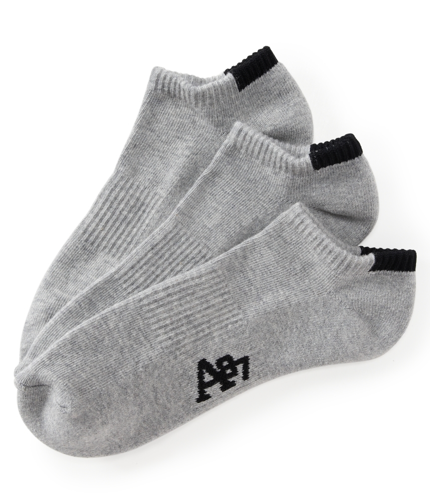 Aéropostale 3pack A87 Ankle Socks in Gray for Men Lyst