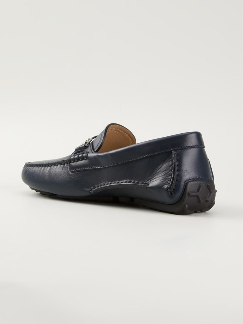 Bally Drintal Driving Shoes in Blue for Men - Lyst