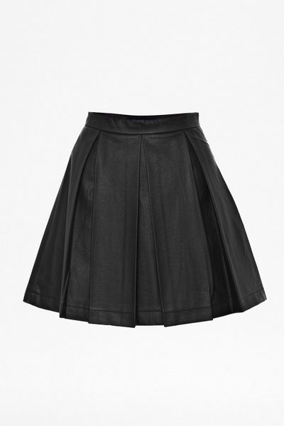 French Connection Athena Xmas Flared Skirt in Black | Lyst