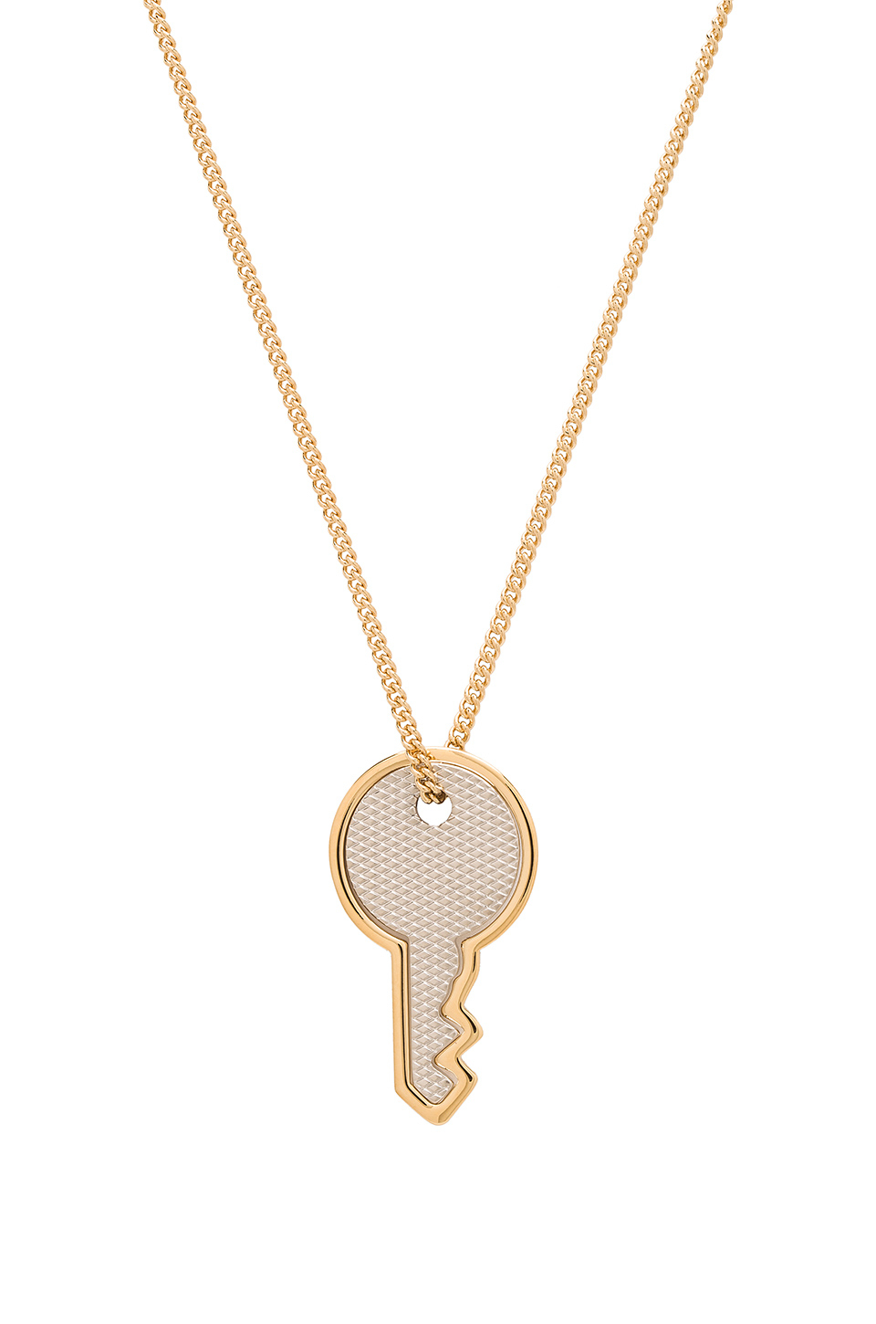 Marc by marc jacobs Lost & Found Double Key Long Pendant Necklace in ...