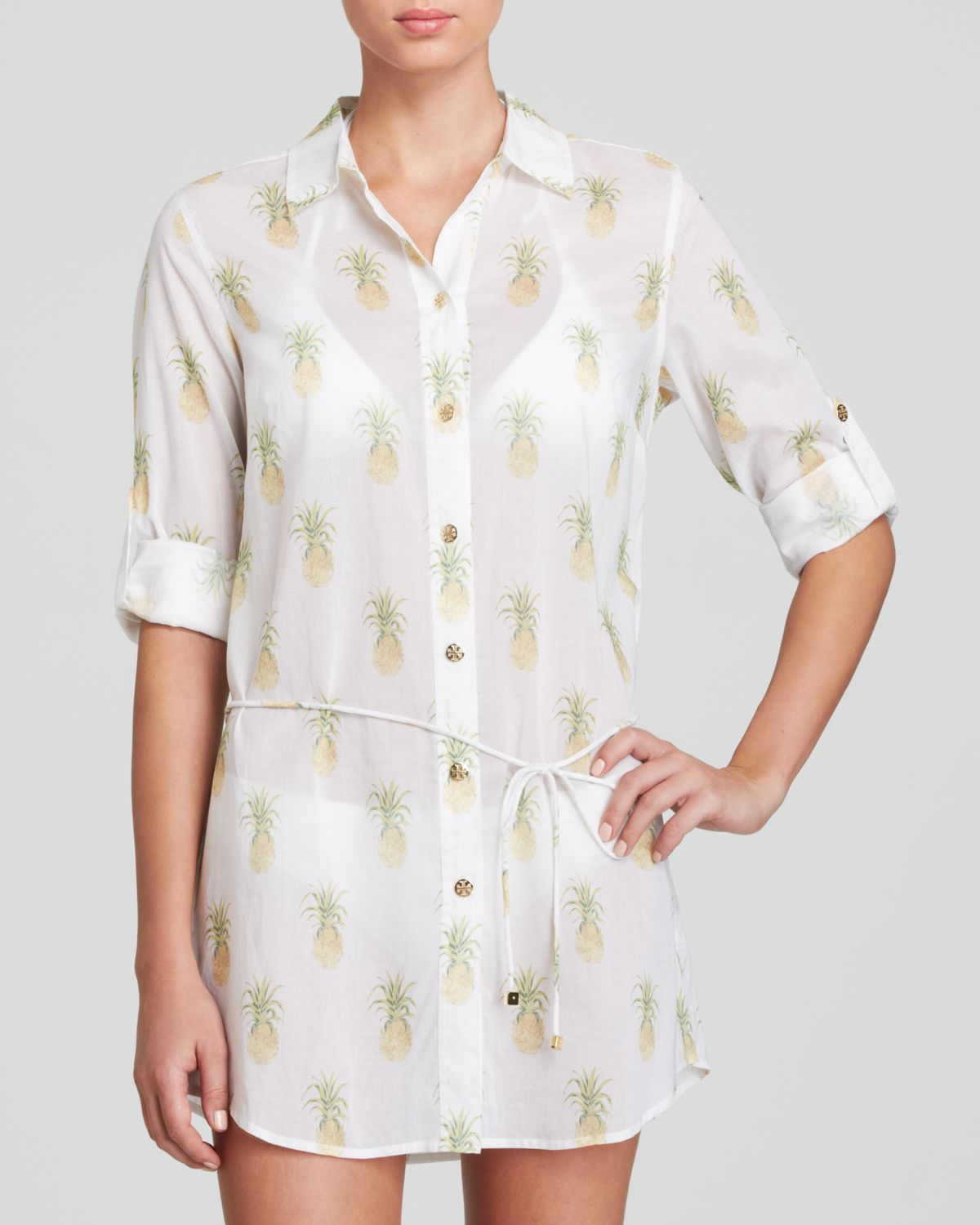 shirt dress swim cover up