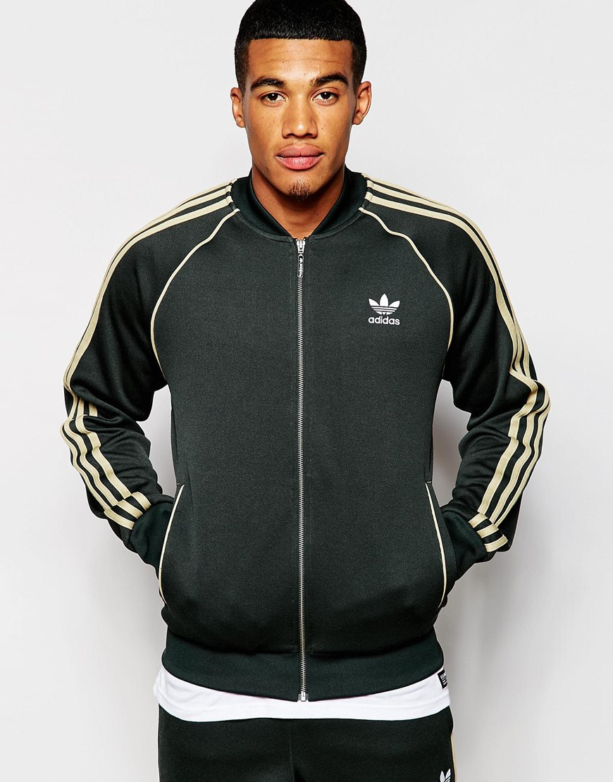 adidas suede track jacket