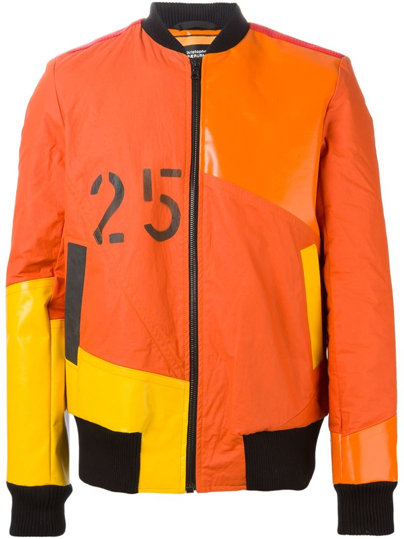Lyst Christopher raeburn Bomber Jacket in Orange for Men