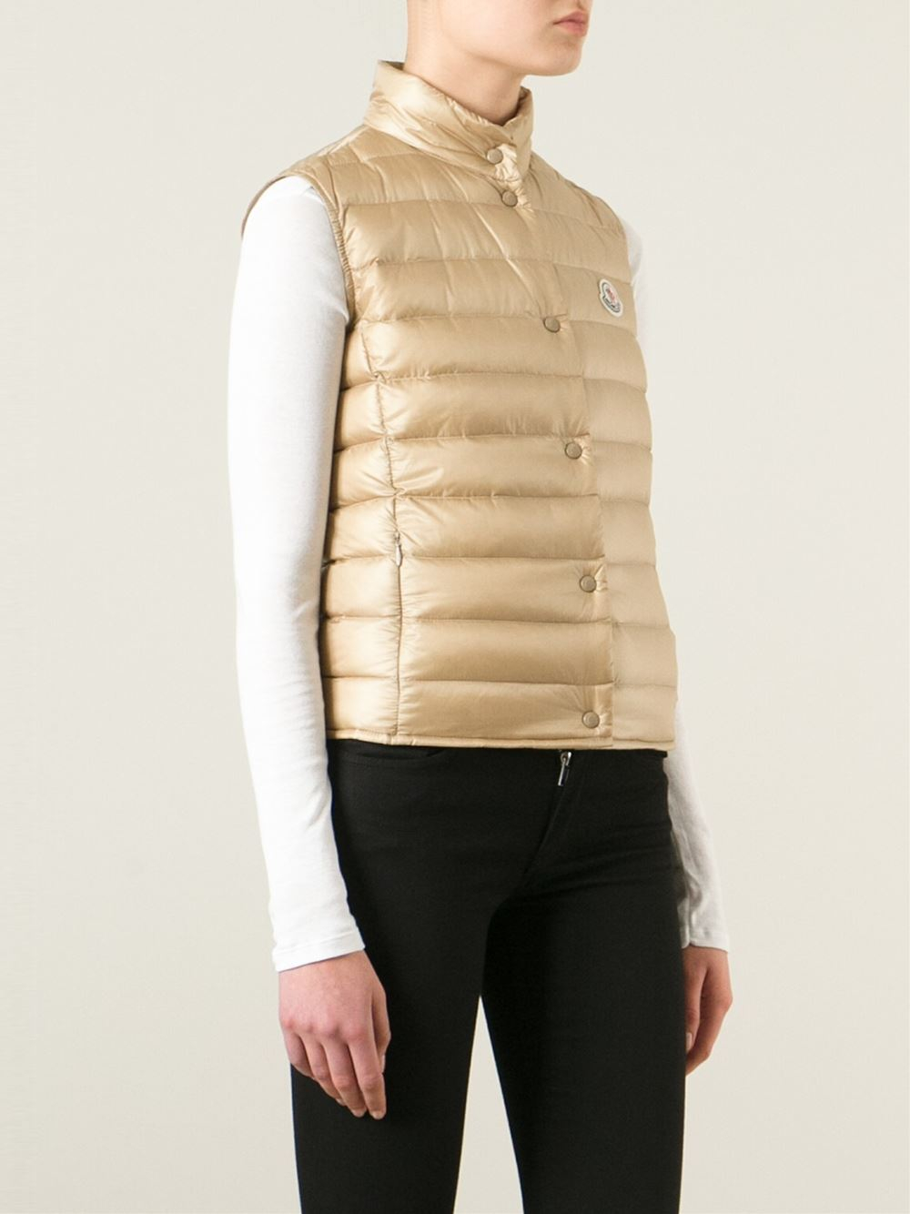 moncler Gilet BEIGE moncler Gilet BEIGE