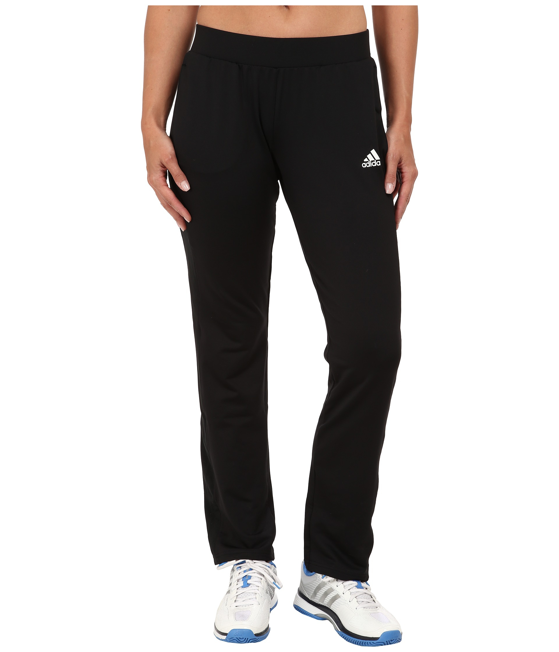 Adidas Tennis Sequencials Warmup Pant in Black (Black/White) | Lyst