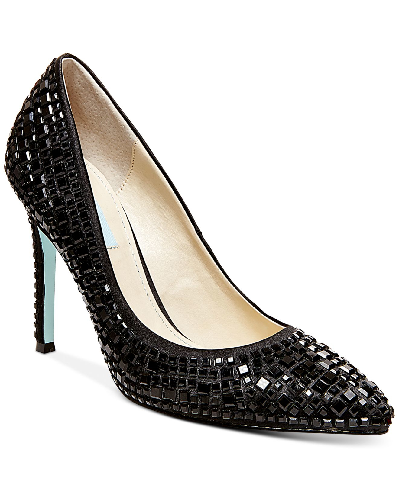 Betsey Johnson | Black Blue By Ariel Evening Pumps | Lyst