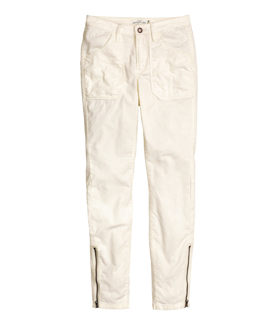 white corduroy pants mens