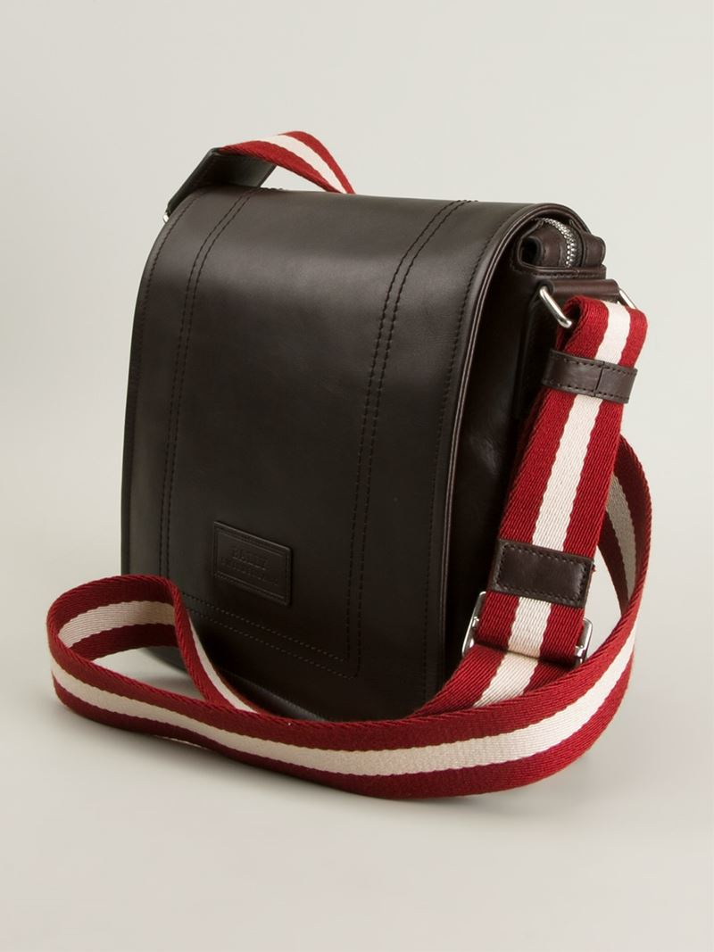 Lyst - Bally Medium Messenger Bag in Black for Men