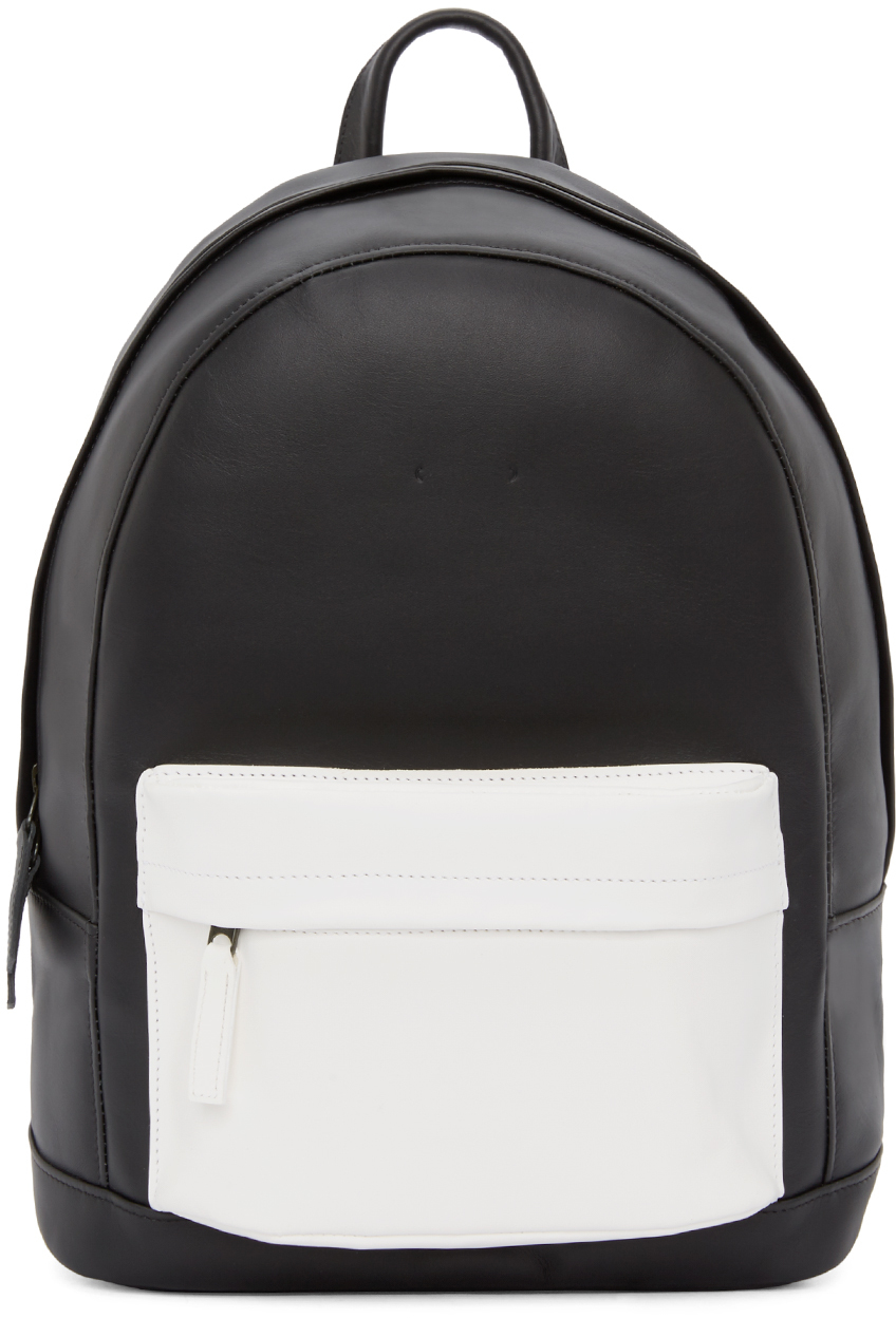 Pb 0110 Matte Black And White Ca 7 Backpack in Black for Men | Lyst