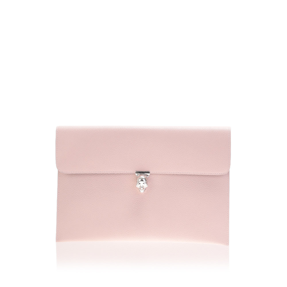 Light Pink Leather Clutch Handbags Madly Indian