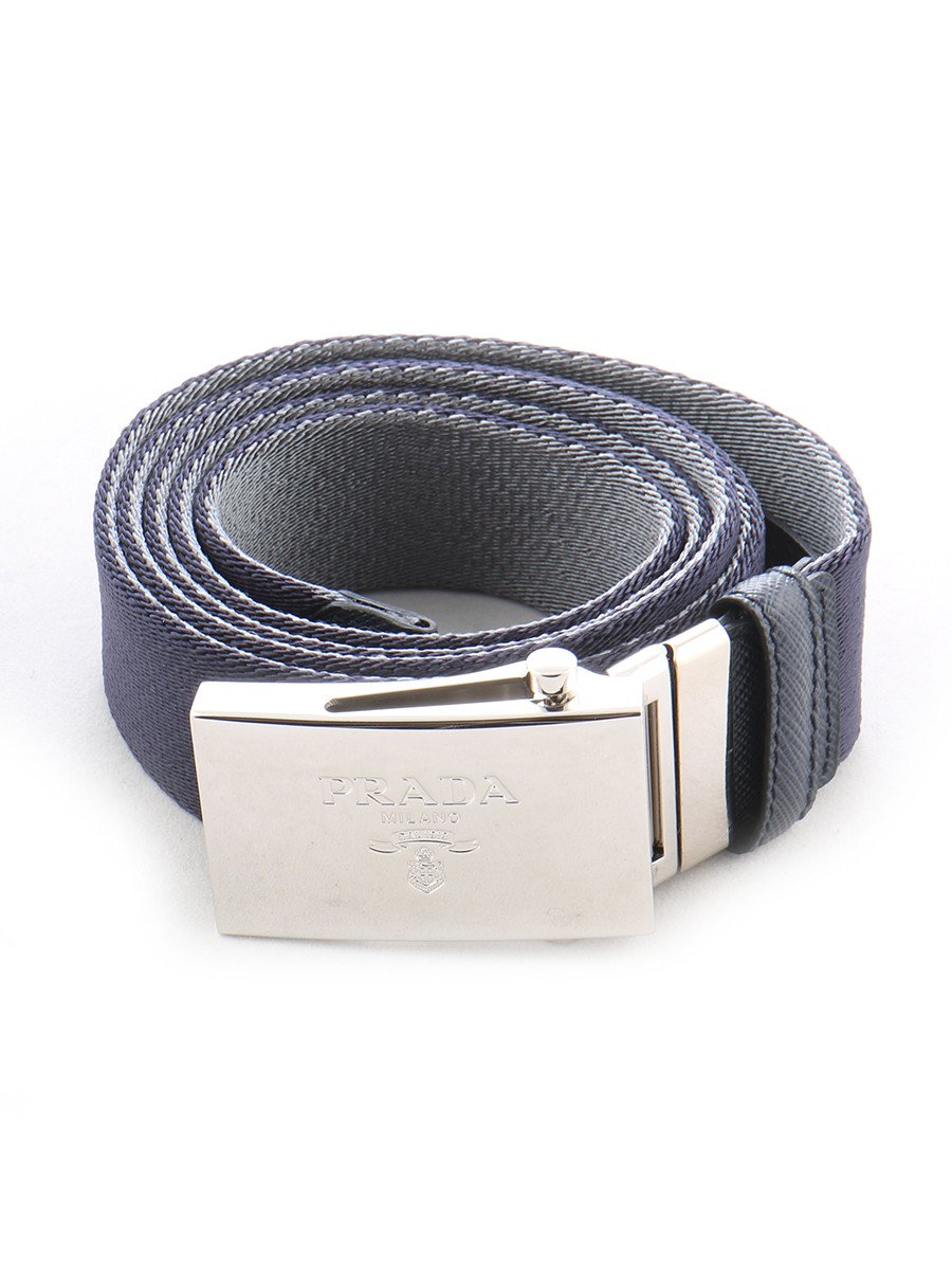 prada burgundy belt  