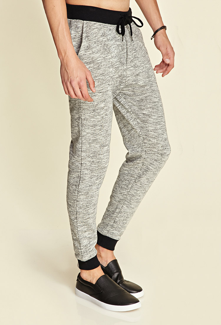 george men's marled knit jogger pants