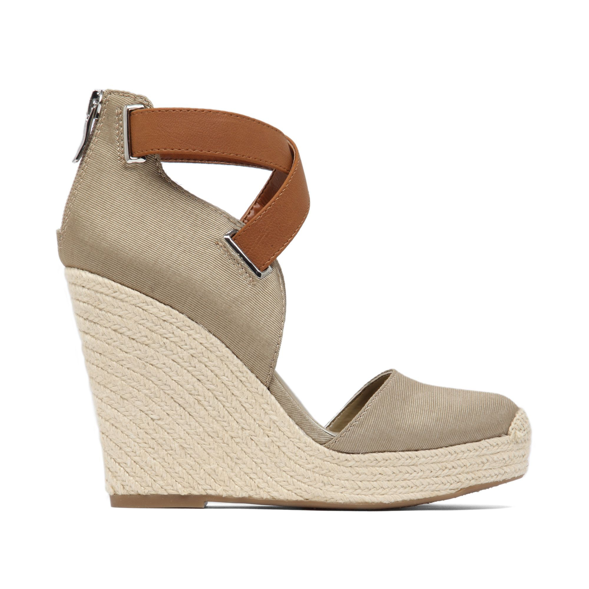 Lyst - Bcbgeneration Glenda Platform Wedge Sandals in Gray