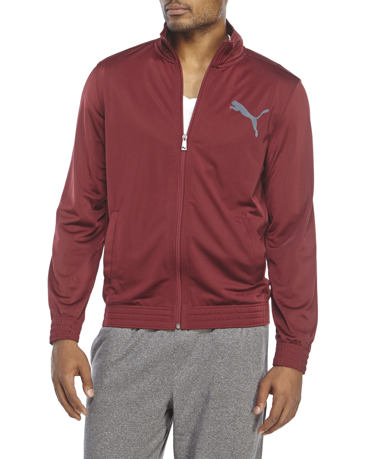 Lyst - Puma Contrast Jacket in Red for Men