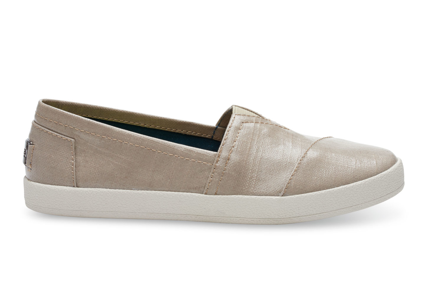 Lyst - Toms Oxford Tan Patent Linen Women's Avalon Slip-ons in Brown