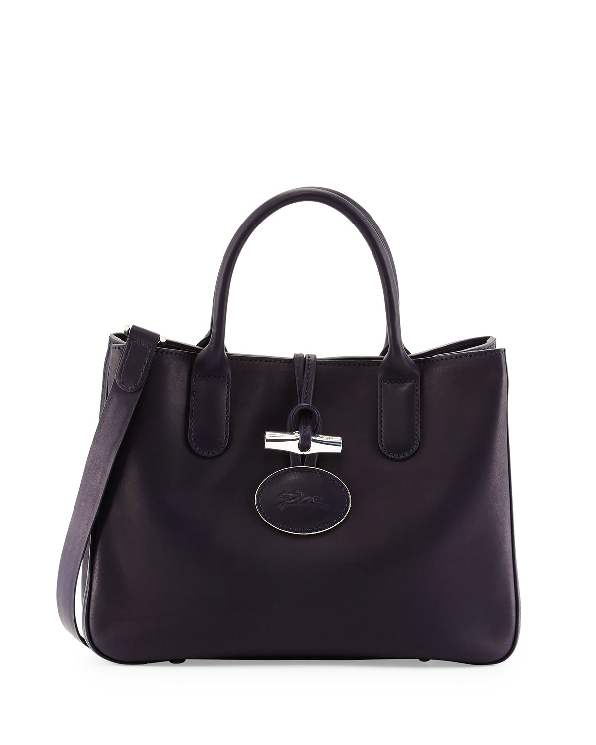 Lyst - Longchamp Roseau Heritage Tote With Removable Strap in Blue