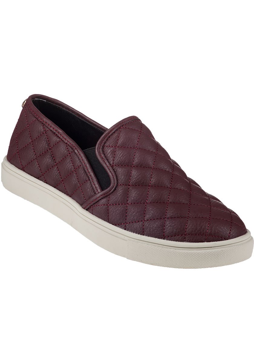 steve madden slip on sneakers steve madden ecentrcq slip on sneaker wine in purple lyst steve madden slip on sneakers steve madden ecentrcq slip on sneaker wine in purple lyst