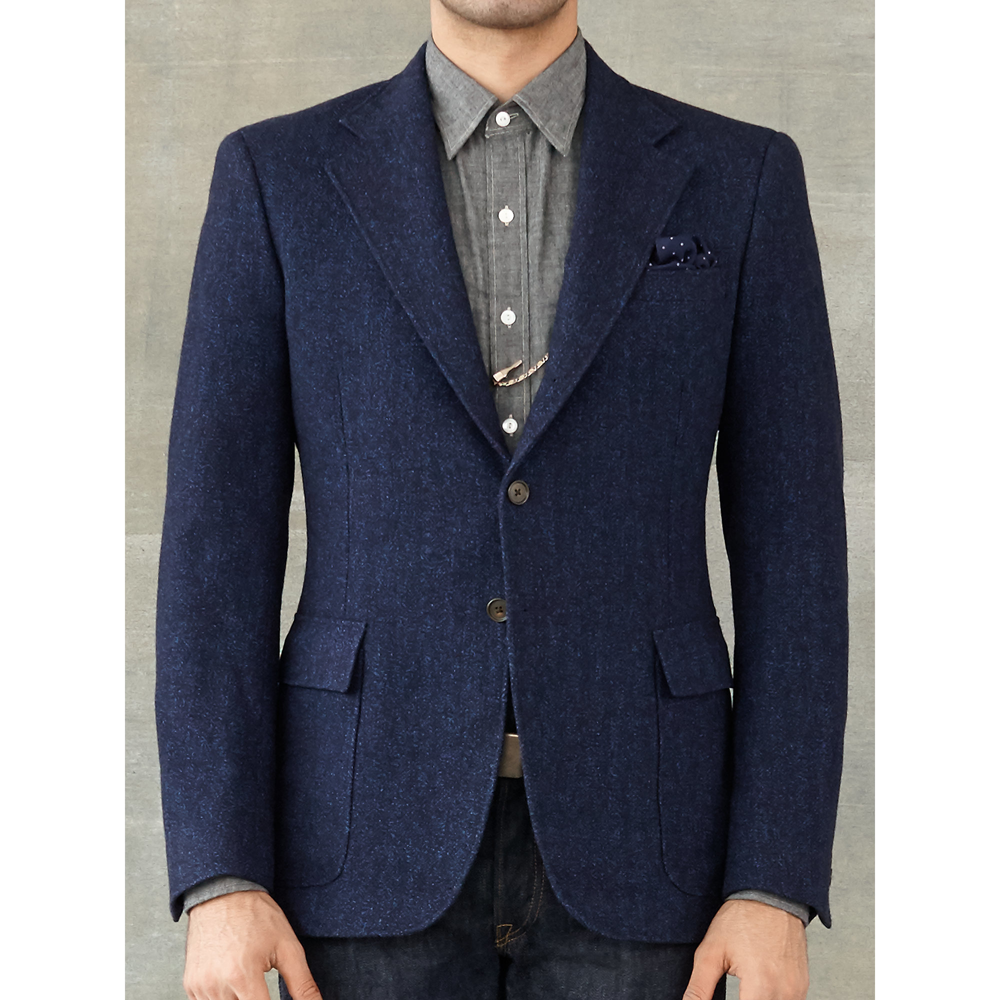 lyst-rrl-cotton-wool-sport-coat-in-blue-for-men