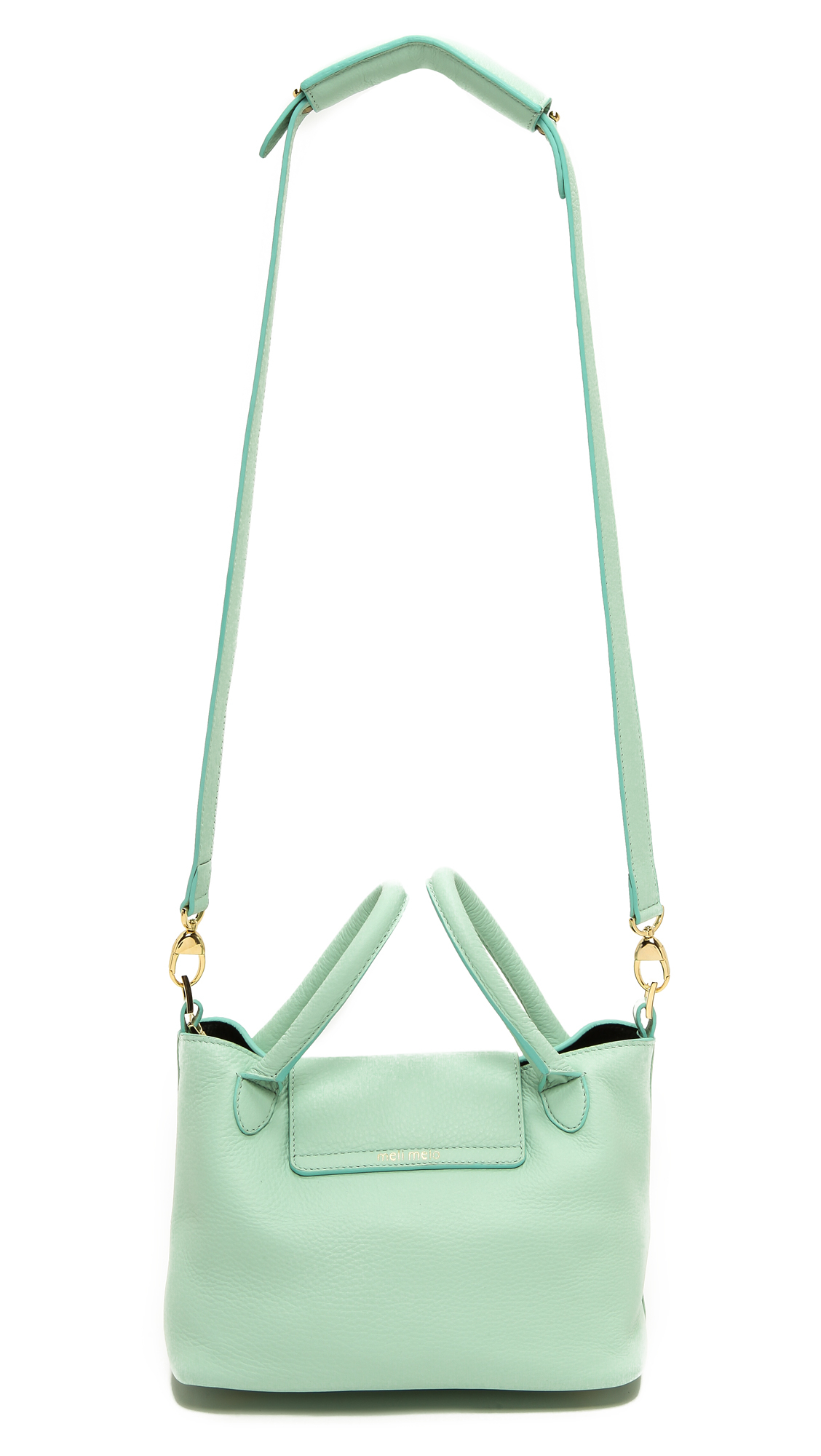 Lyst - Meli Melo Mini Thela Halo Bag Mint Green in Green