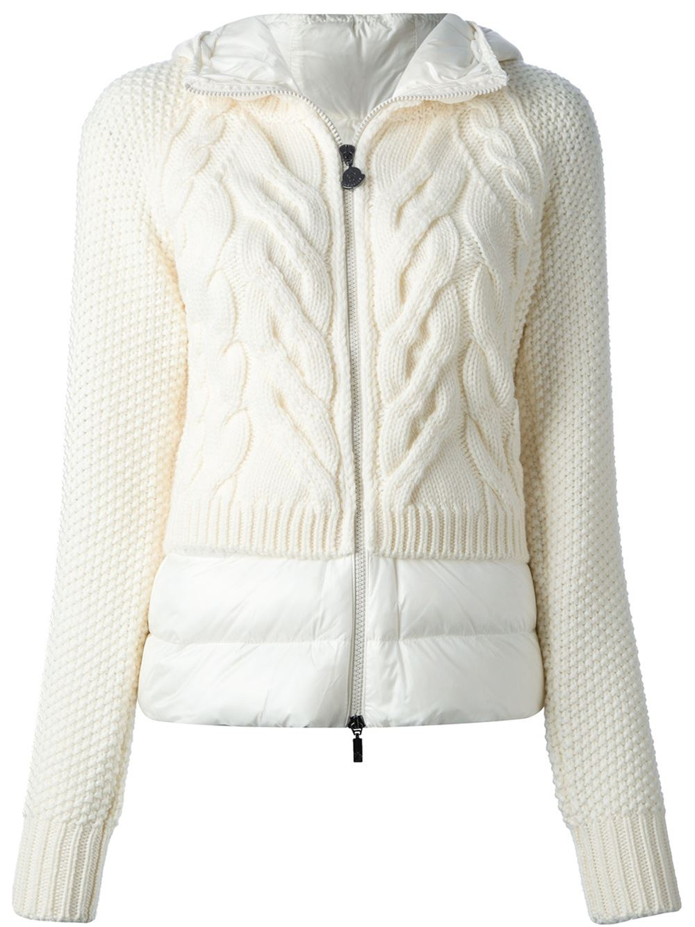 moncler white knit moncler white knit