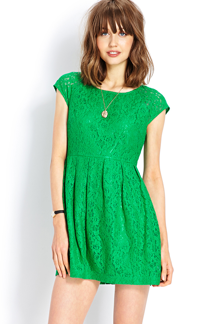 aqua green dress forever 21