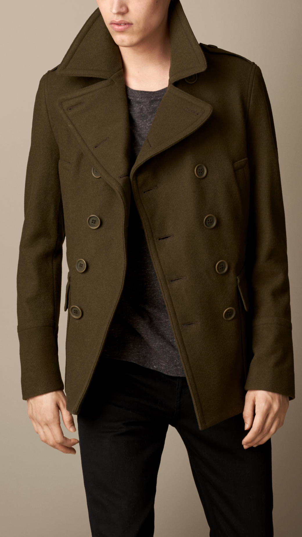 Mens Green Wool Coat | Fashion Women's Coat 2017