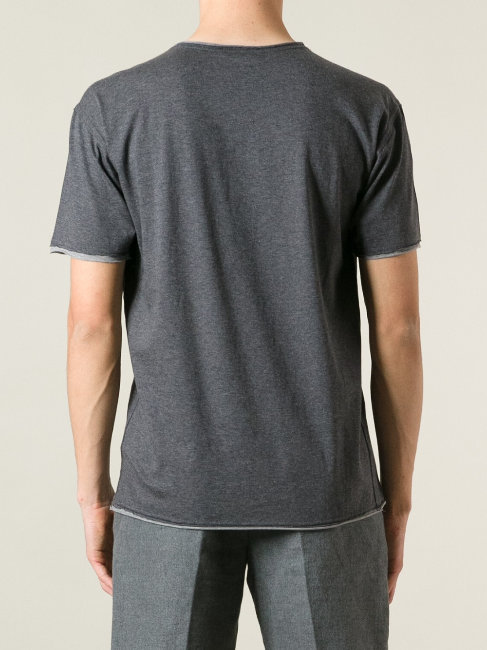 Lyst - Dolce & gabbana Virgin Mary Tshirt in Gray for Men