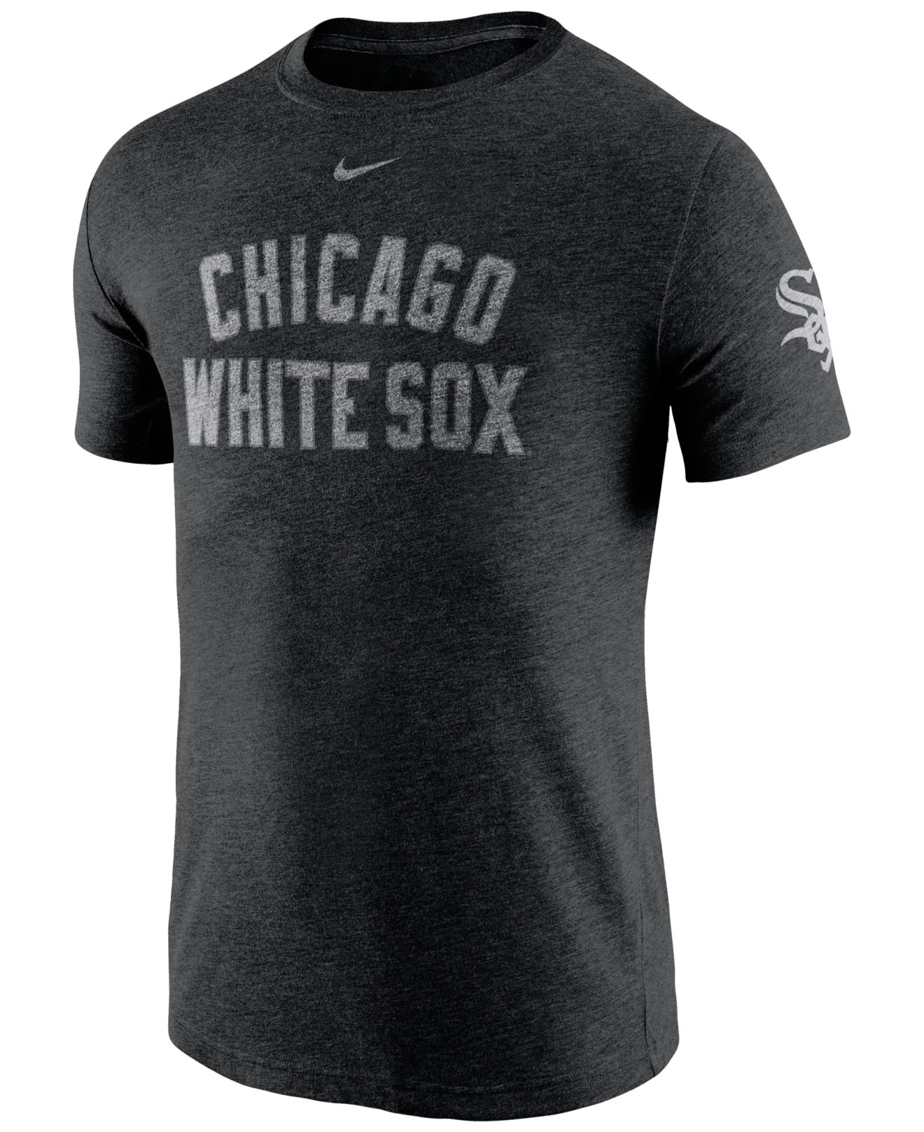 Nike Men's Chicago White Sox Tri-blend Dna T-shirt in Black for Men | Lyst