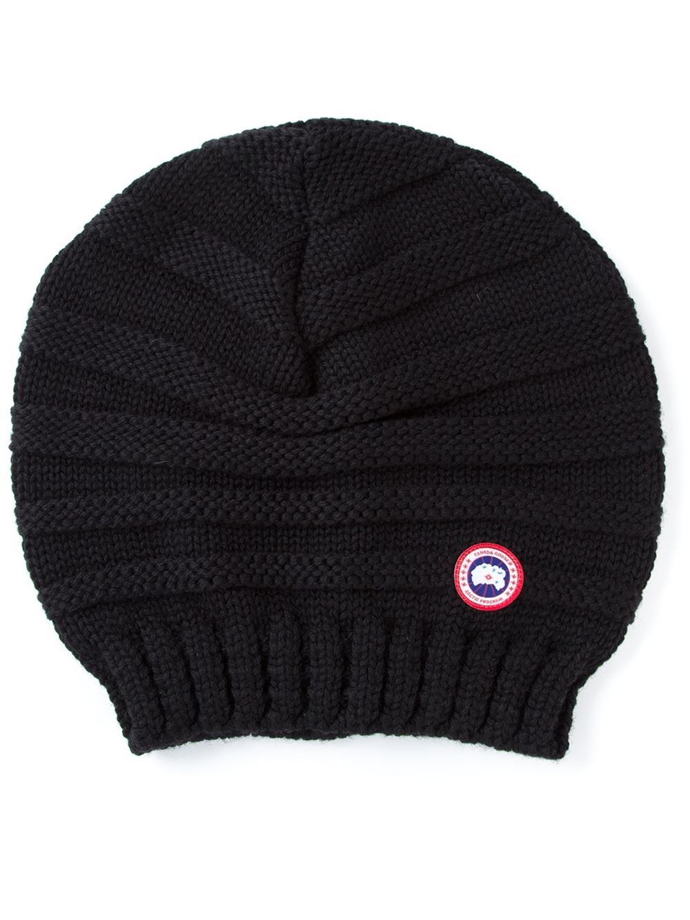 canada goose beanie hat black