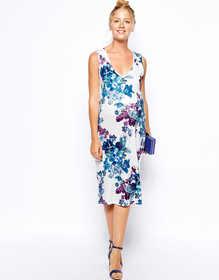 word collar floral printed bodycon dress