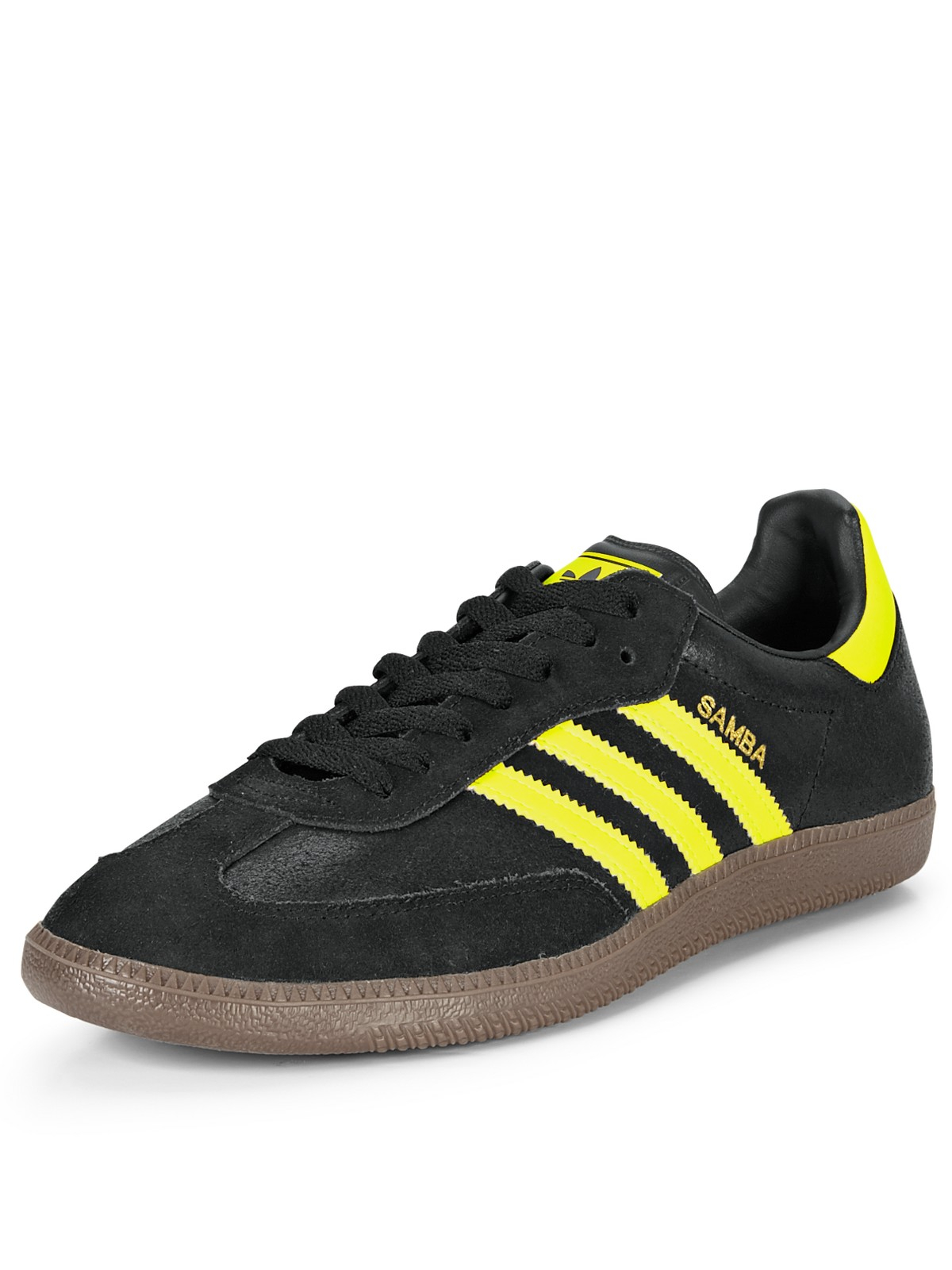 Adidas Adidas Originals Samba Mens Trainers in Yellow for Men (black ...