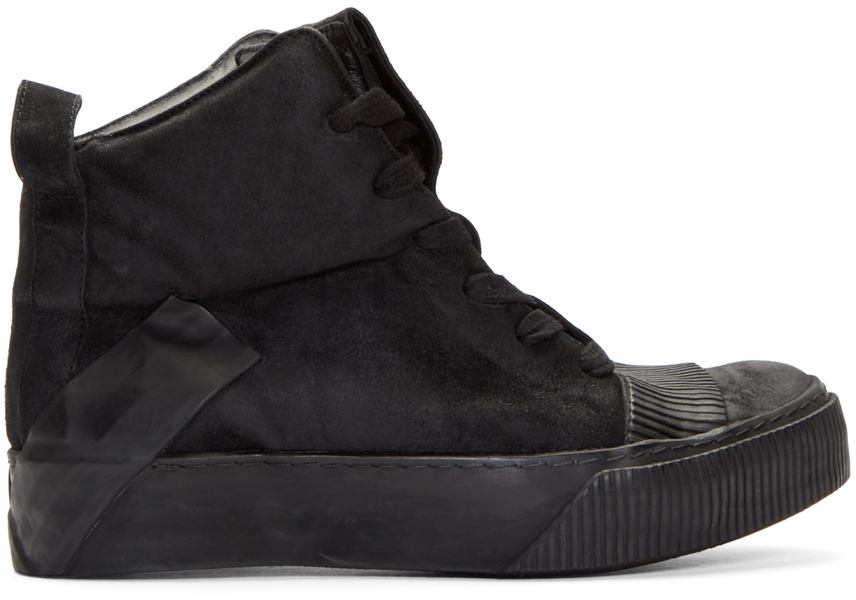 Lyst Boris Bidjan Saberi Black Horse Leather Bamba 1 Lyst Boris Bidjan Saberi Black Horse Leather Bamba 1