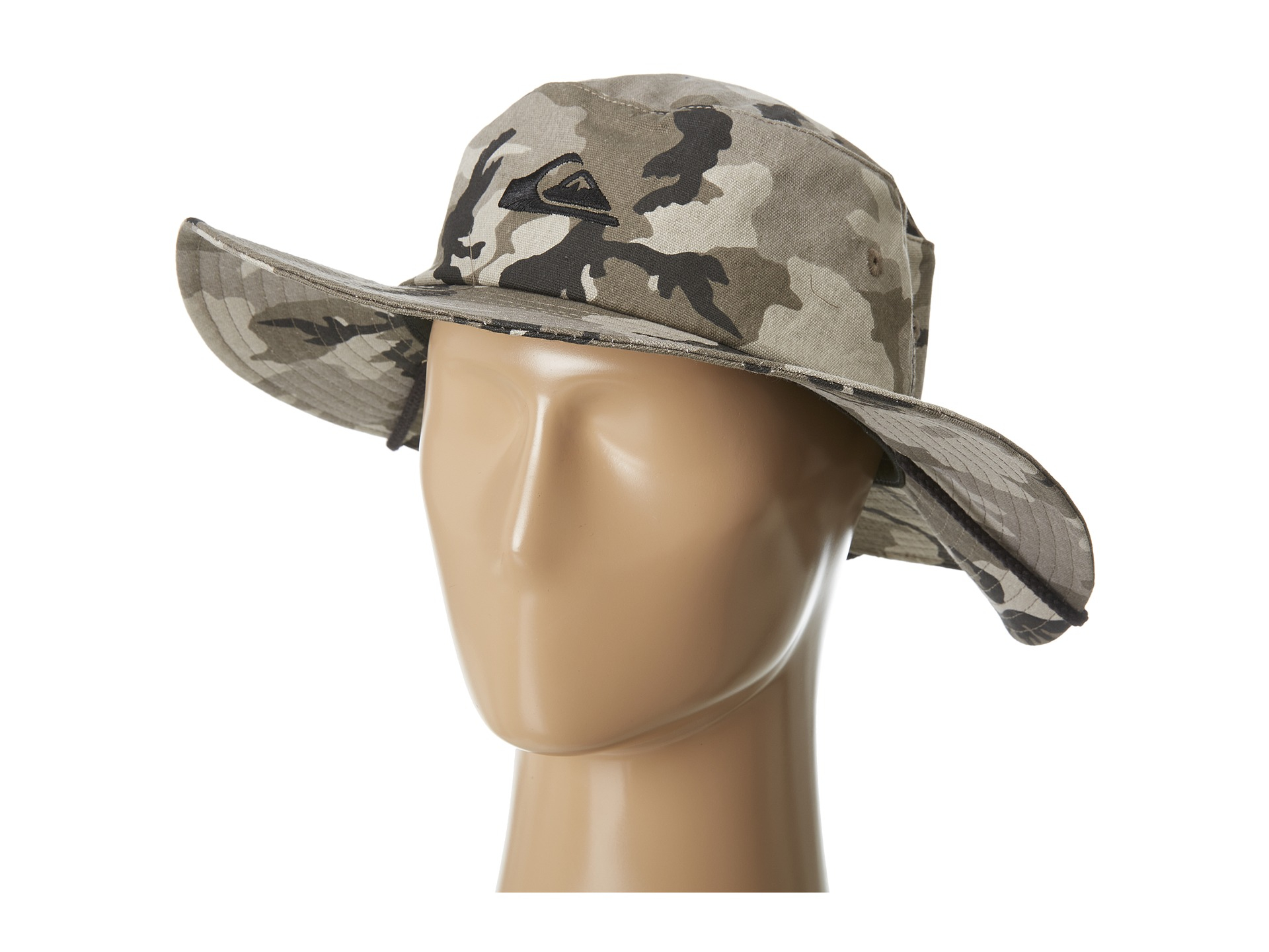 quiksilver men's bushmaster floppy sun beach hat