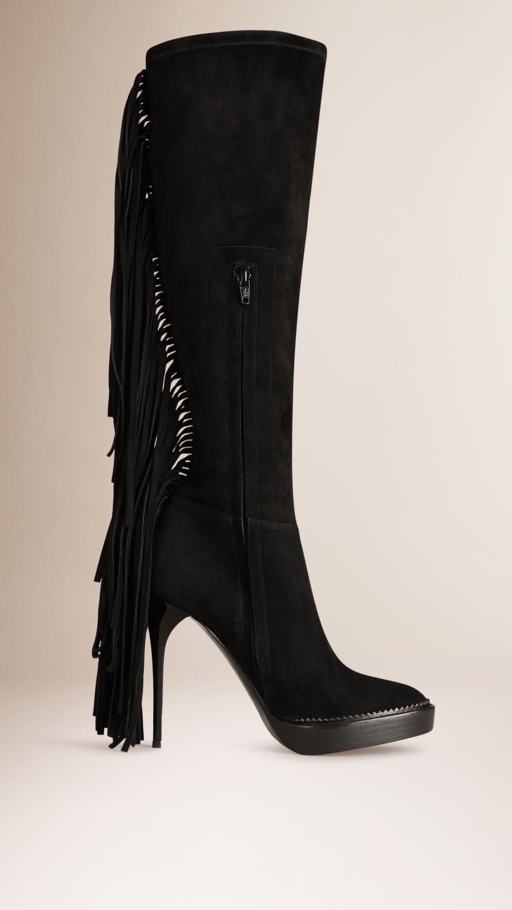 burberry thigh high boots